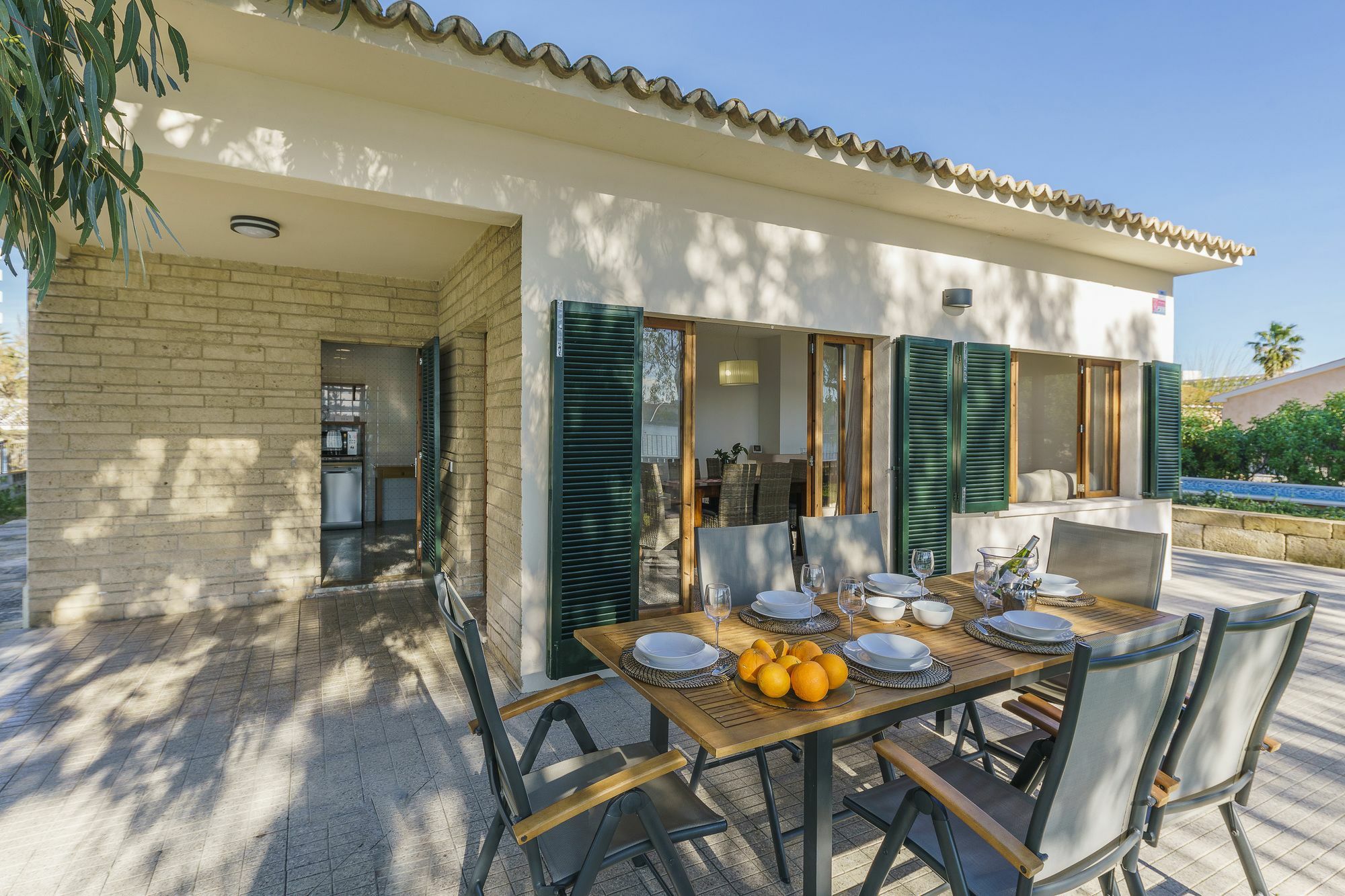 Villa Ficus Port de Alcudia  Bagian luar foto