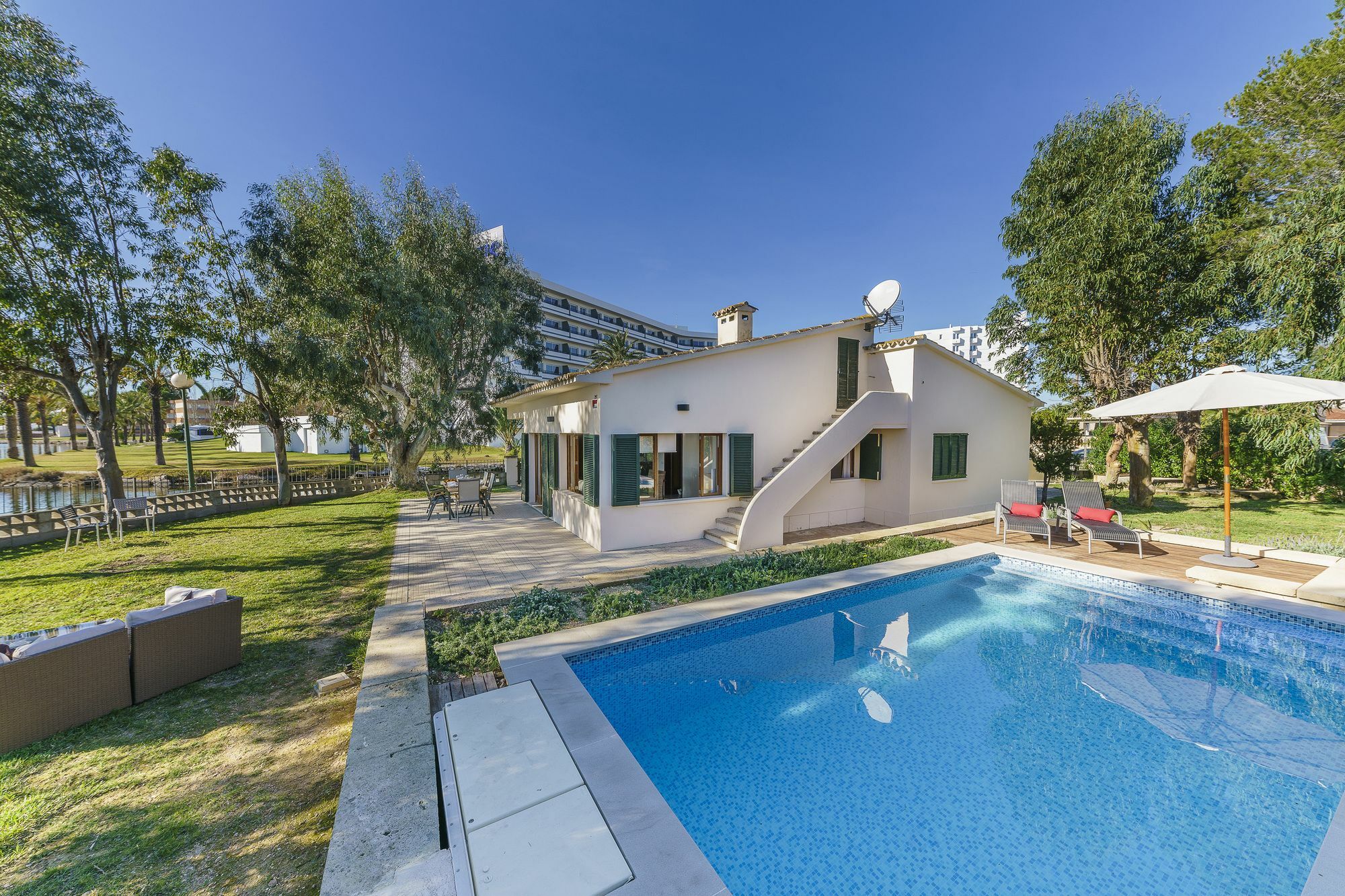 Villa Ficus Port de Alcudia  Bagian luar foto